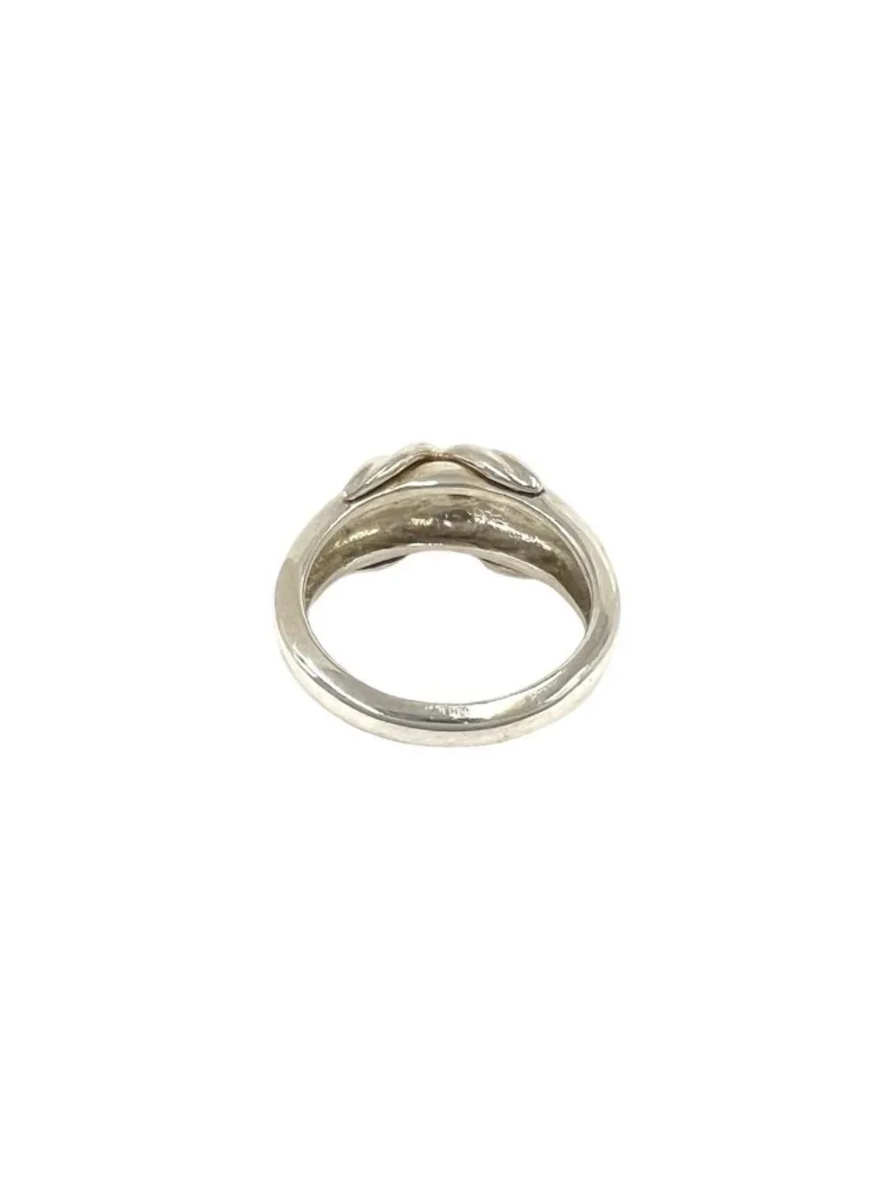 Tiffany & Co Vintage Signature Cross Ring 925 Sterling Silver Accessory